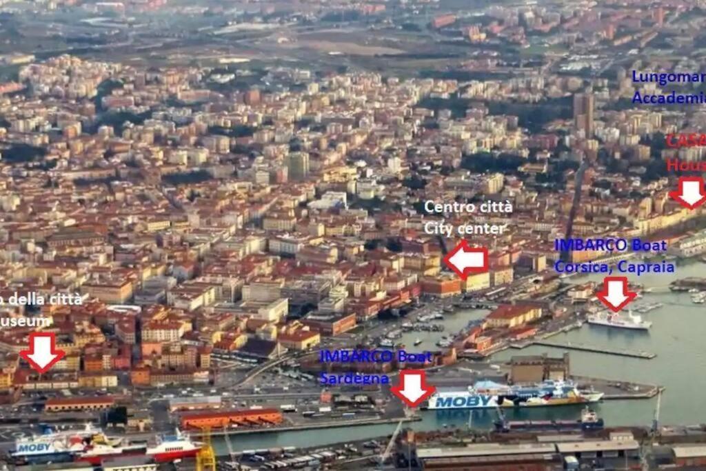 Loft Cianosi - Appartamento Nel Cuore Di Livorno Zewnętrze zdjęcie
